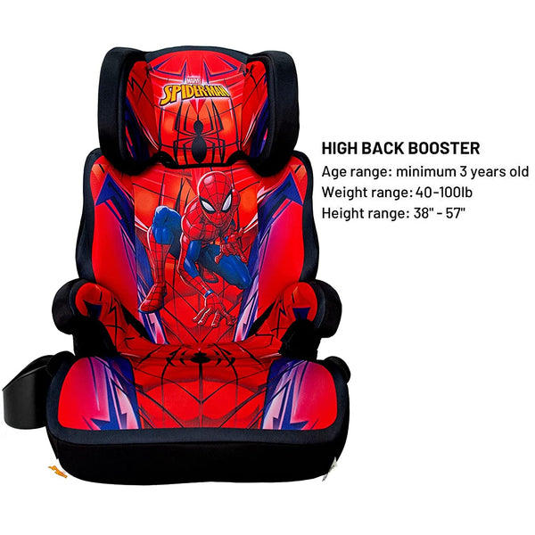  KidsEmbrace 2-in-1 Forward-Facing Harness Booster Seat, Marvel  Spider-Man : Baby